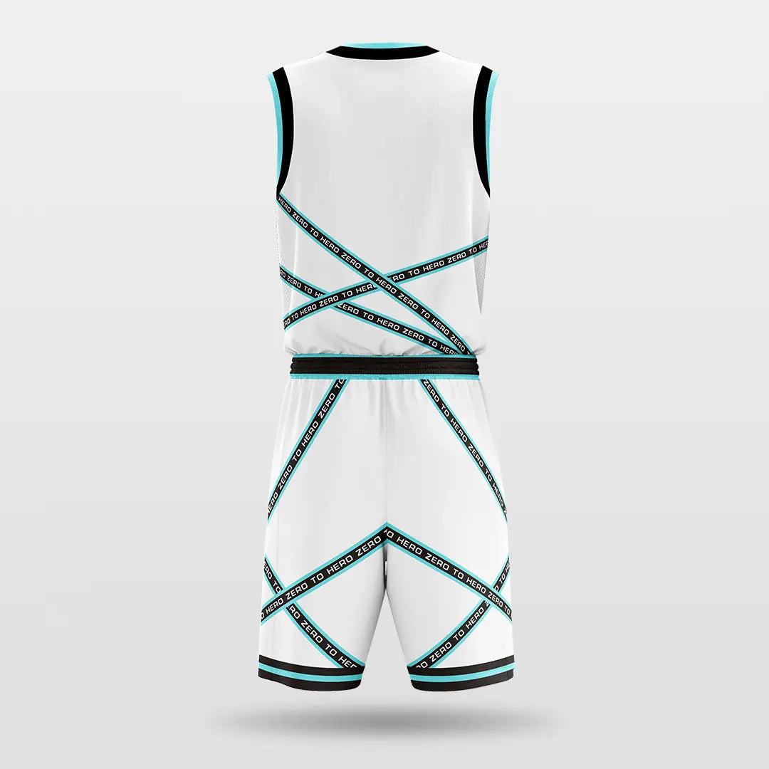 Cikers Sports Basketball Jersey Fission - Customized Sublimated Basketball Set