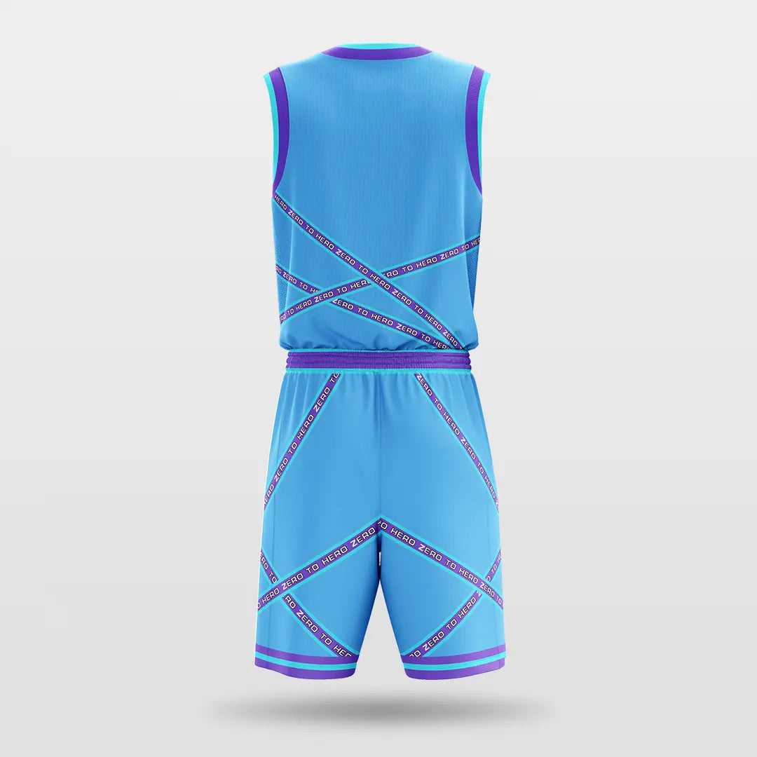 Cikers Sports Basketball Jersey Fission - Customized Sublimated Basketball Set