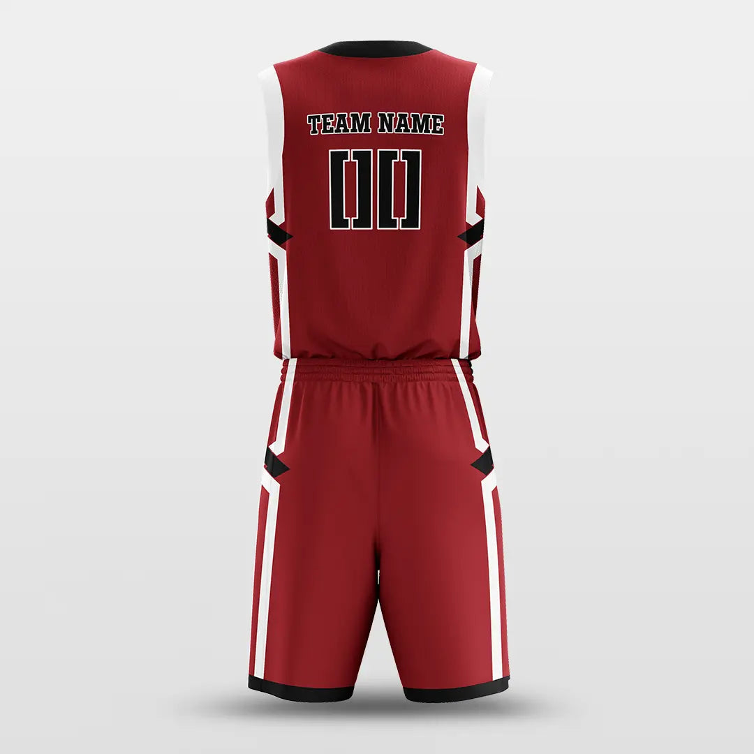 Cikers Sports Basketball Jersey Hero - Customized Sublimated Basketball Set