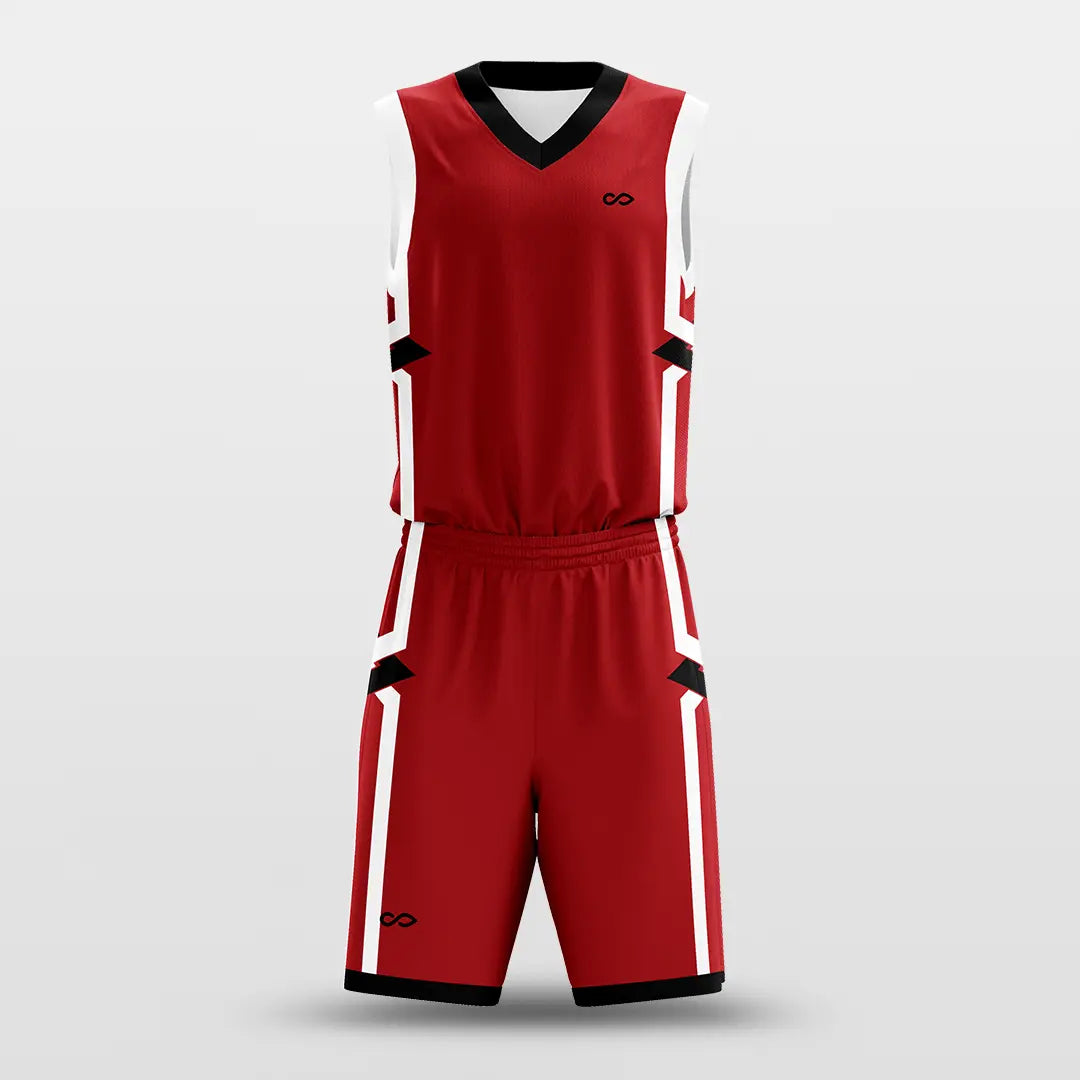 Cikers Sports Basketball Jersey Hero - Customized Sublimated Basketball Set