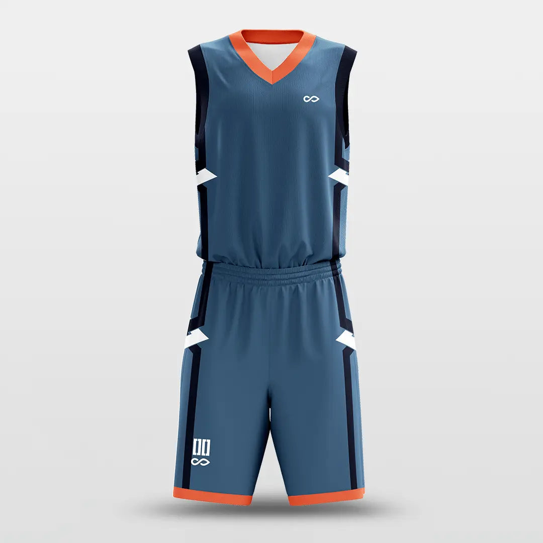 Cikers Sports Basketball Jersey Hero - Customized Sublimated Basketball Set