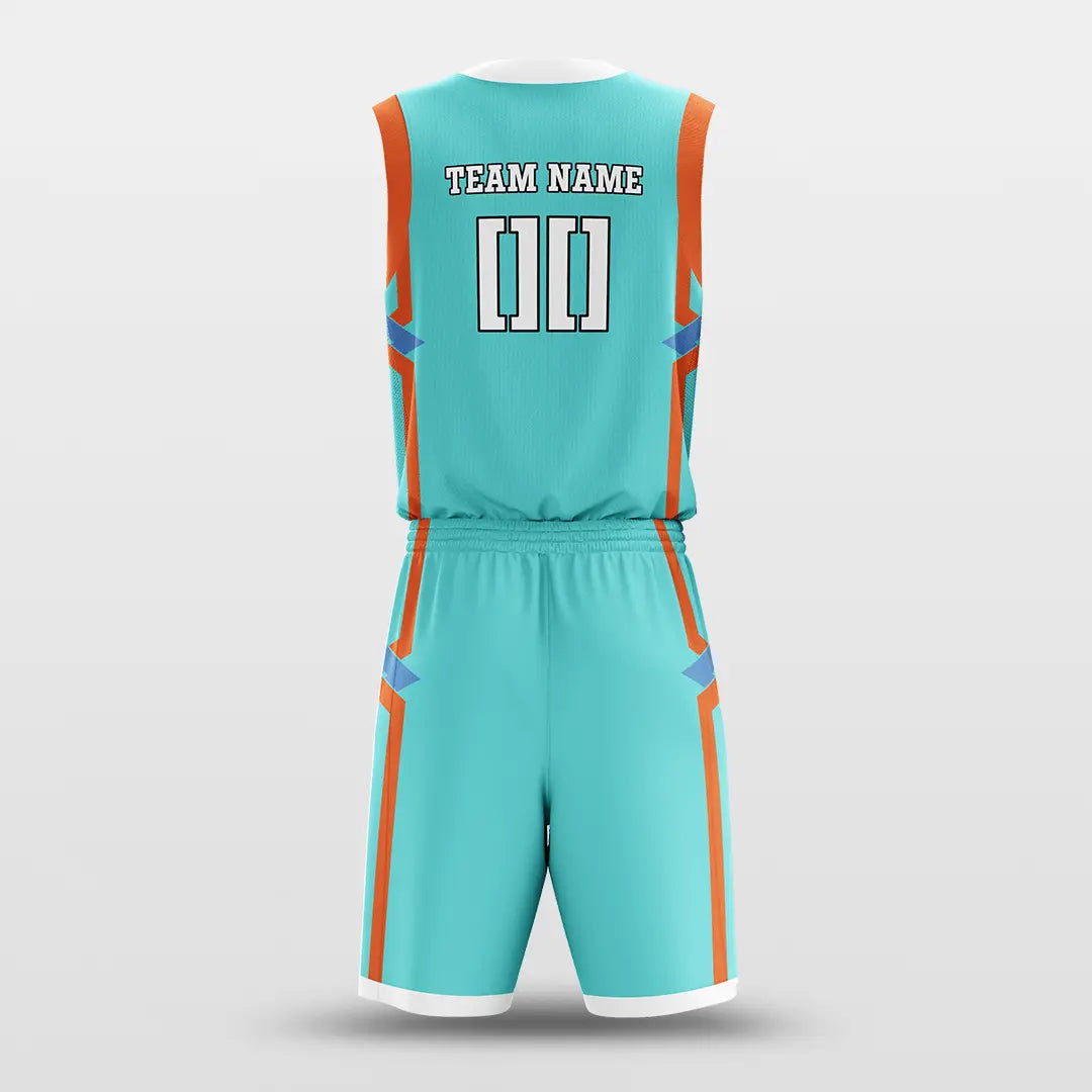 Cikers Sports Basketball Jersey Hero - Customized Sublimated Basketball Set