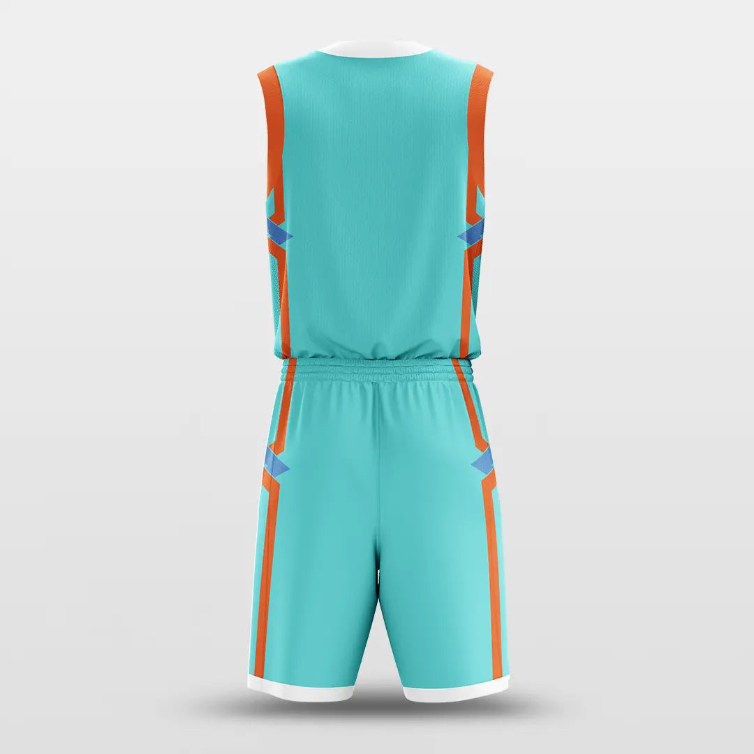 Cikers Sports Basketball Jersey Hero - Customized Sublimated Basketball Set