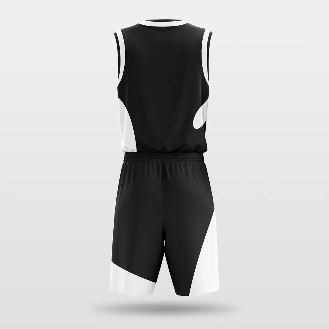 Cikers Sports Basketball Jersey Killer Whale- Sublimated Basketball Set