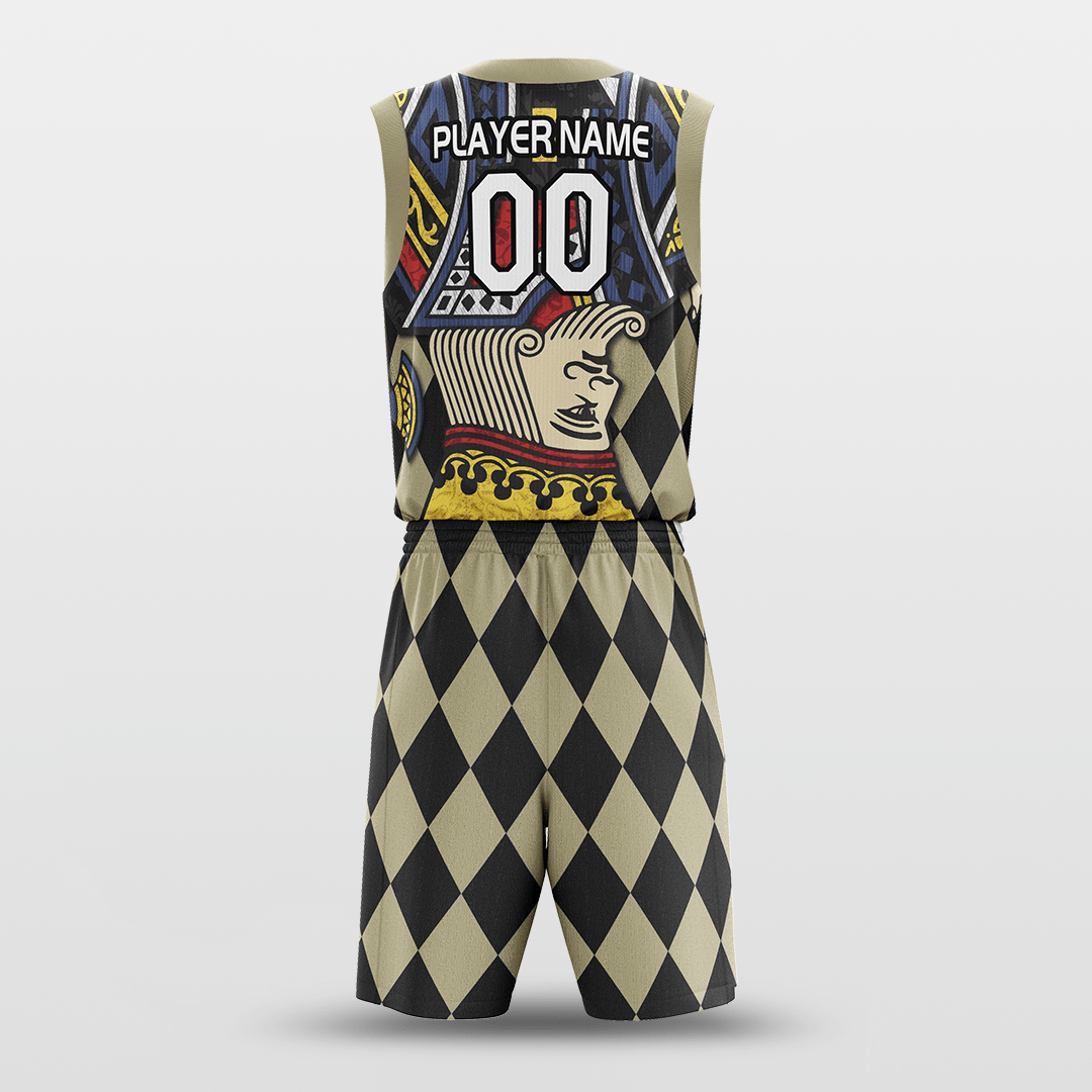 Cikers Sports Basketball Jersey King - Customized Sublimated Basketball Set