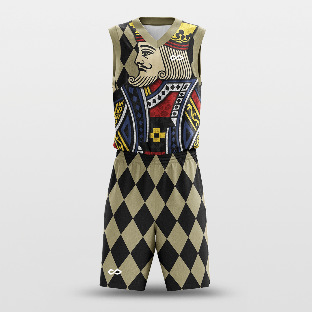 Cikers Sports Basketball Jersey King - Customized Sublimated Basketball Set