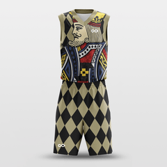 Cikers Sports Basketball Jersey King - Customized Sublimated Basketball Set
