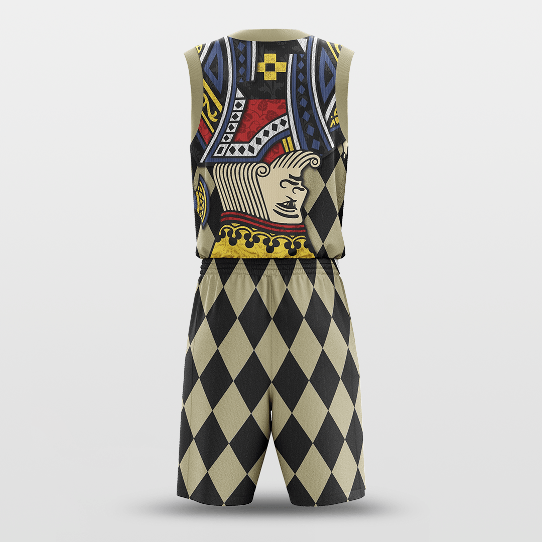 Cikers Sports Basketball Jersey King - Customized Sublimated Basketball Set