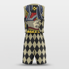 Cikers Sports Basketball Jersey King - Customized Sublimated Basketball Set