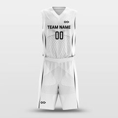 Cikers Sports Basketball Jersey Latitude and Longitude - Customized Sublimated Basketball Set