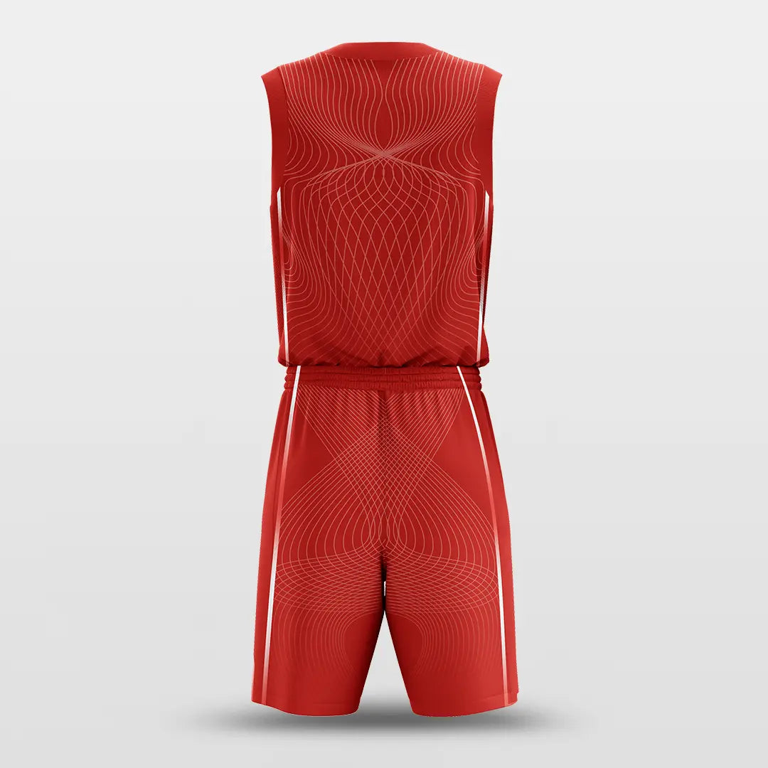 Cikers Sports Basketball Jersey Latitude and Longitude - Customized Sublimated Basketball Set