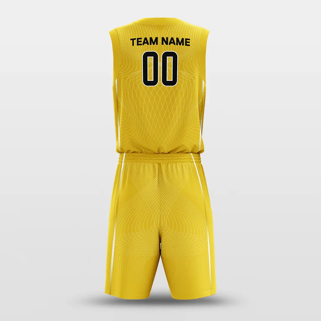 Cikers Sports Basketball Jersey Latitude and Longitude - Customized Sublimated Basketball Set