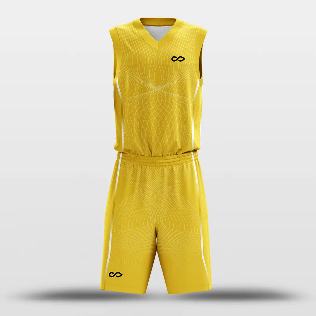 Cikers Sports Basketball Jersey Latitude and Longitude - Customized Sublimated Basketball Set
