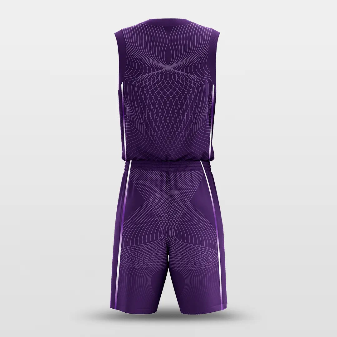 Cikers Sports Basketball Jersey Latitude and Longitude - Customized Sublimated Basketball Set