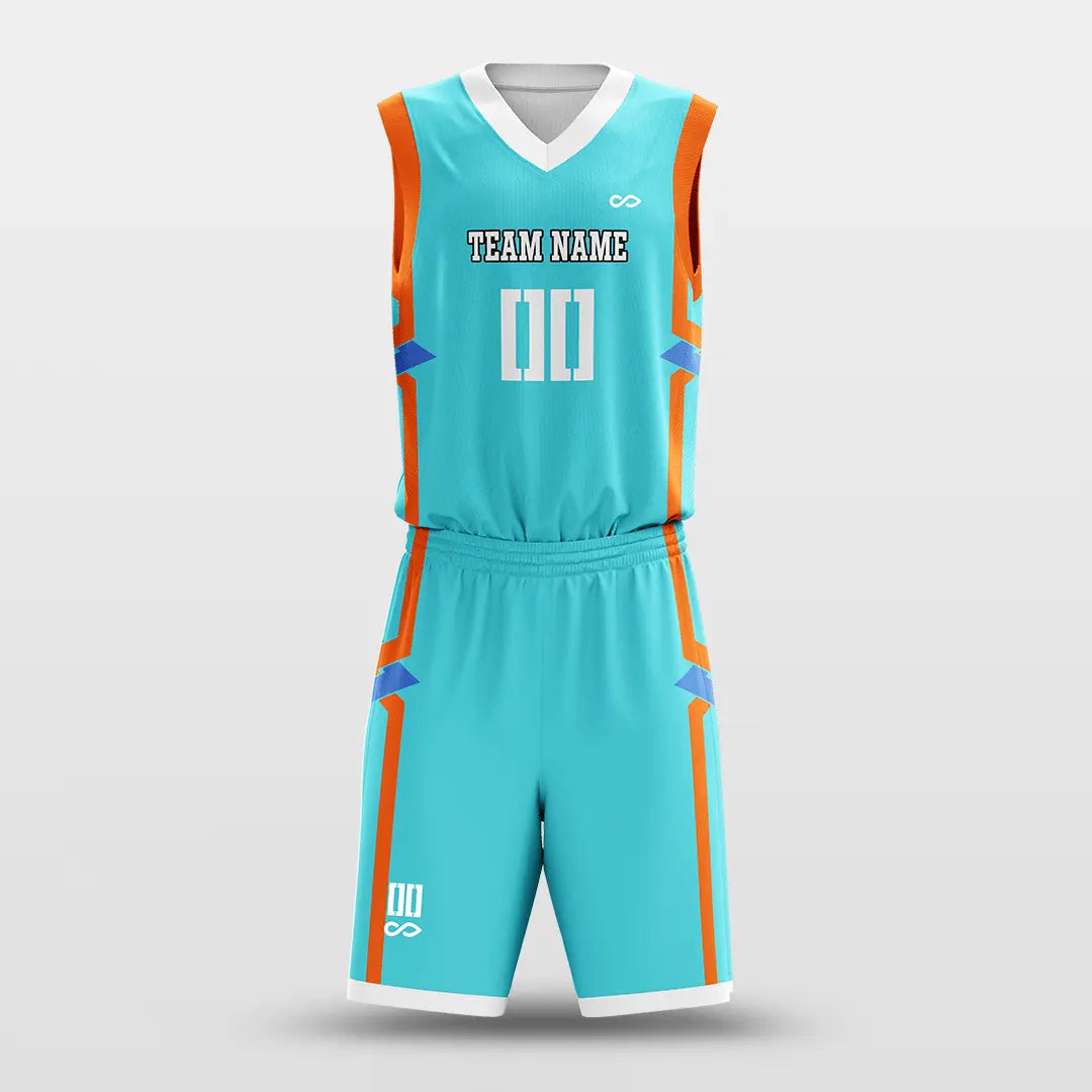 Cikers Sports Basketball Jersey Mint / S Hero - Customized Sublimated Basketball Set