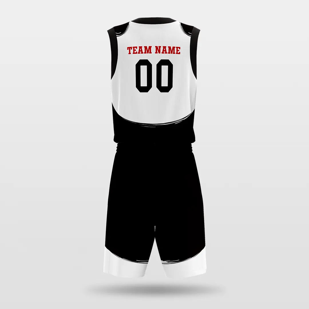 Cikers Sports Basketball Jersey Panda - Customized Sublimated Basketball Set