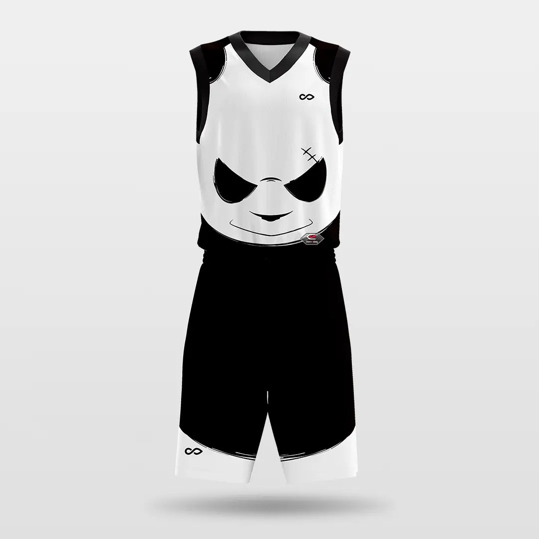 Cikers Sports Basketball Jersey Panda - Customized Sublimated Basketball Set