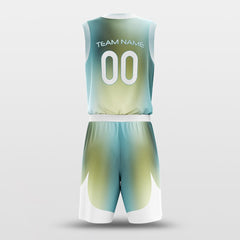 Cikers Sports Basketball Jersey Polar Light - Customized Sublimated Basketball Set