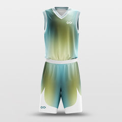 Cikers Sports Basketball Jersey Polar Light - Customized Sublimated Basketball Set