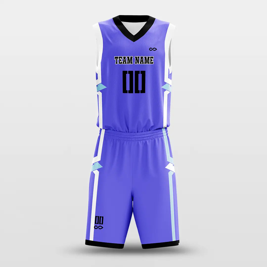 Cikers Sports Basketball Jersey Purple / S Hero - Customized Sublimated Basketball Set