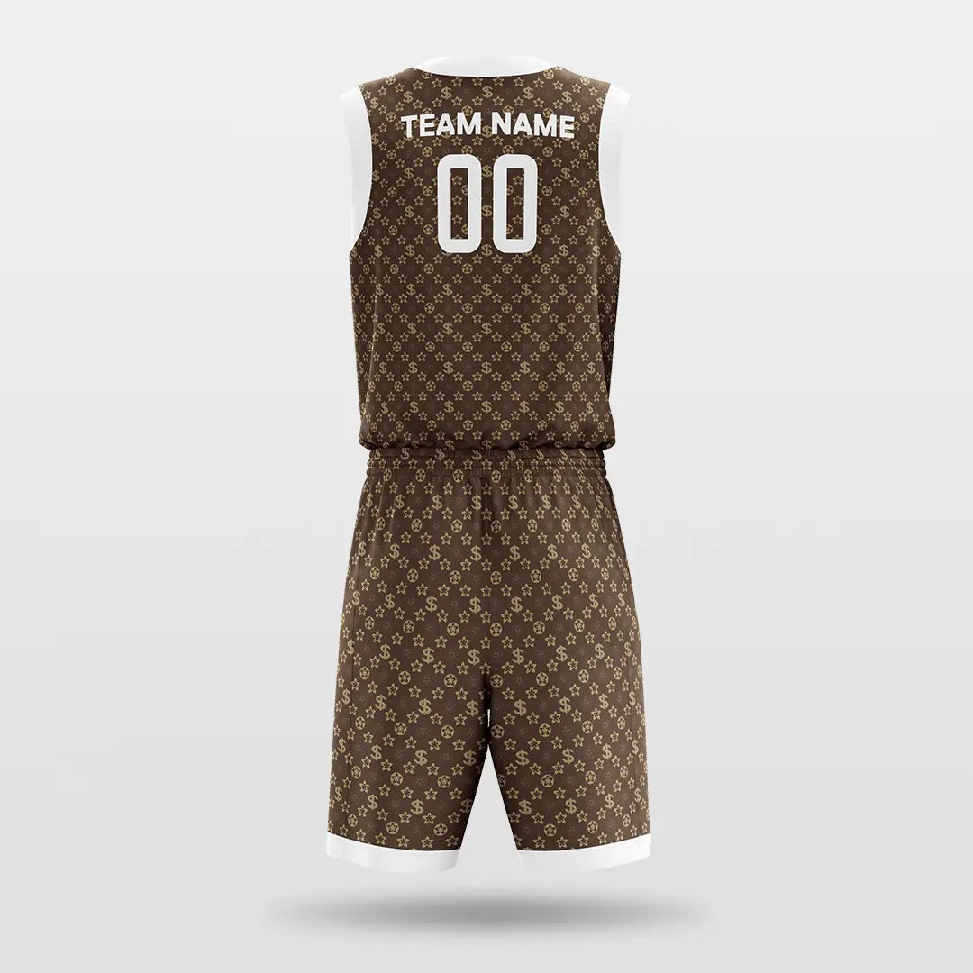 Cikers Sports Basketball Jersey Rich Peanuts - Customized Sublimated Basketball Set