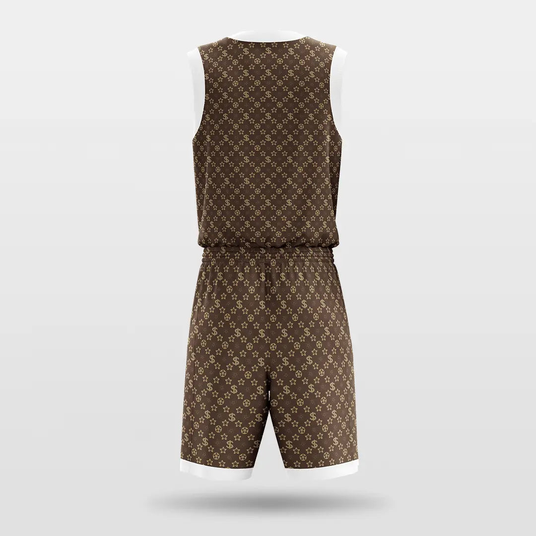 Cikers Sports Basketball Jersey Rich Peanuts - Customized Sublimated Basketball Set