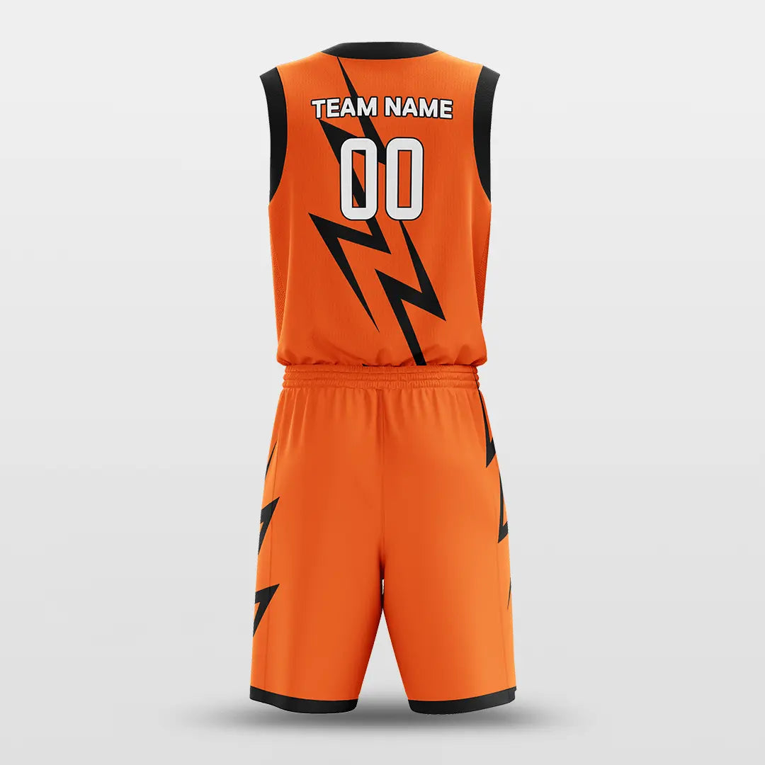 Cikers Sports Basketball Jersey Thunder - Customized Sublimated Basketball Set