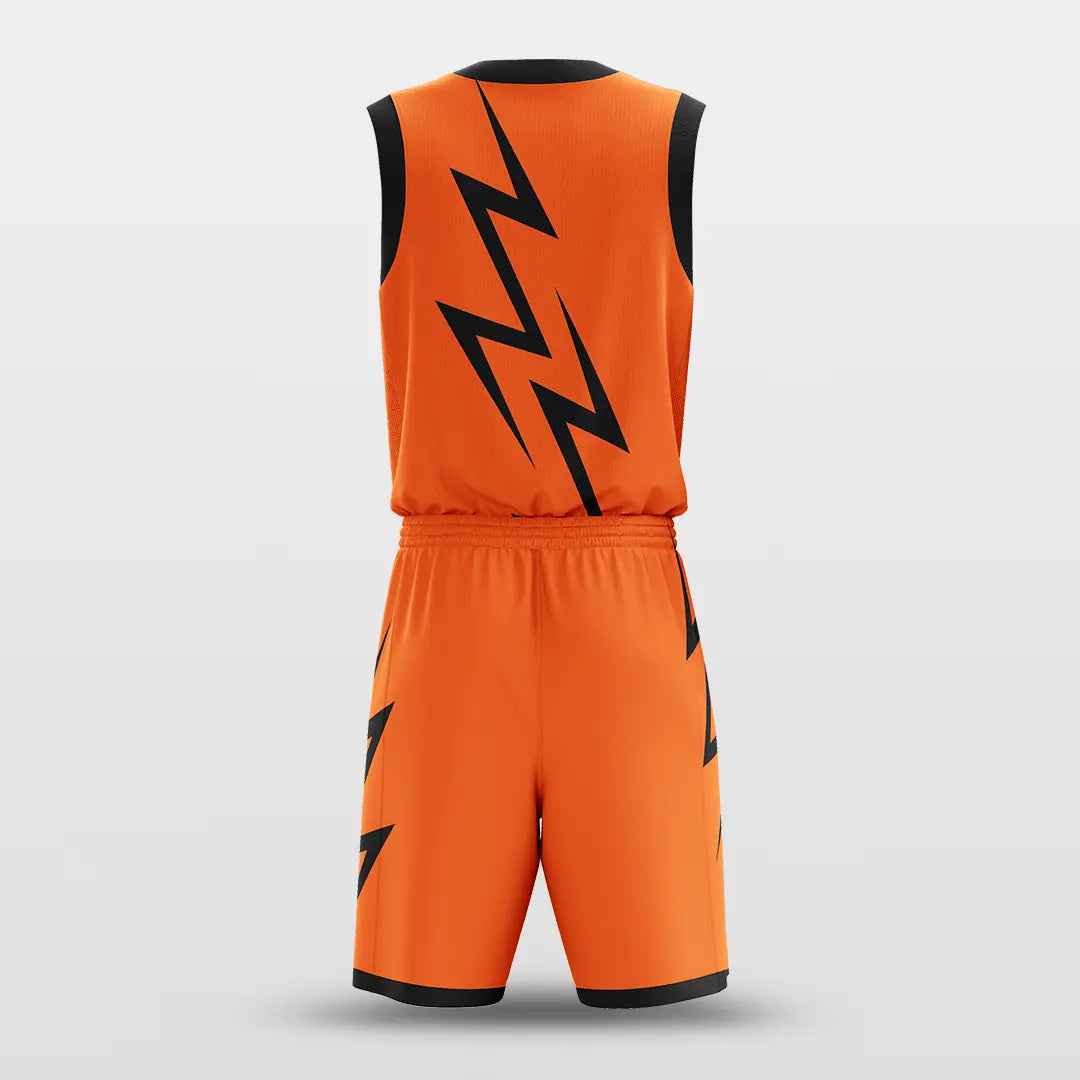 Cikers Sports Basketball Jersey Thunder - Customized Sublimated Basketball Set