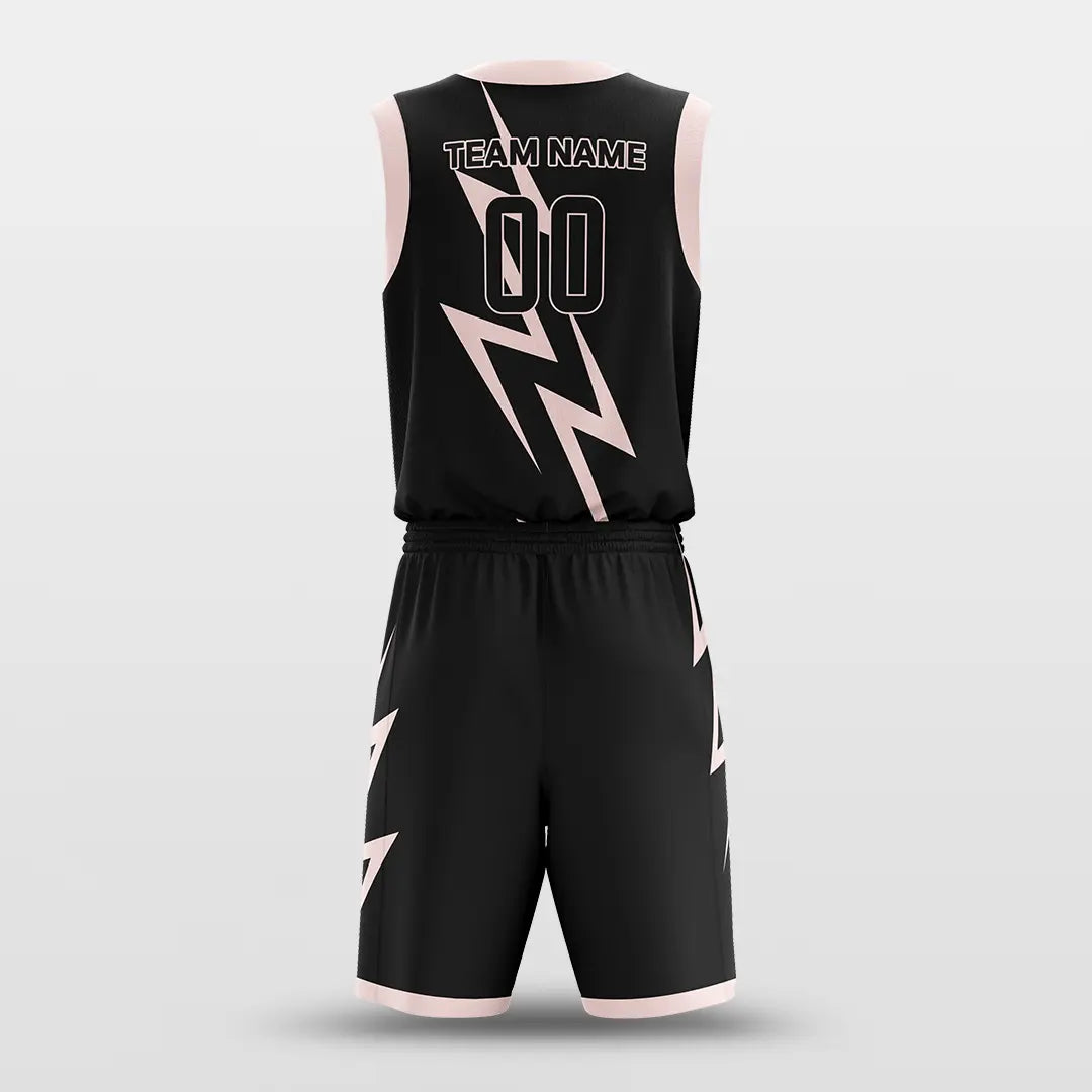 Cikers Sports Basketball Jersey Thunder - Customized Sublimated Basketball Set