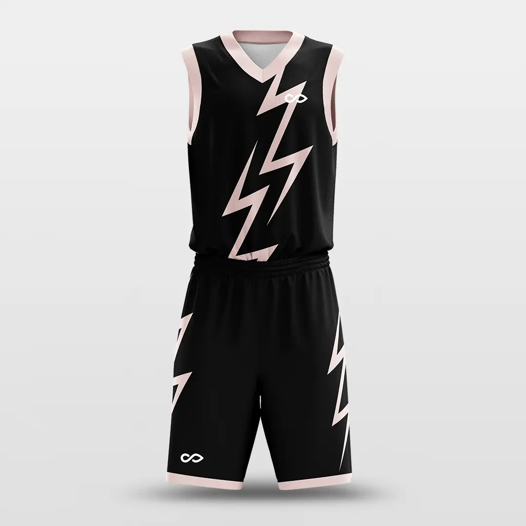 Cikers Sports Basketball Jersey Thunder - Customized Sublimated Basketball Set