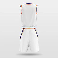 Cikers Sports Basketball Jersey Tiger teeth - Customized Sublimated Basketball Set