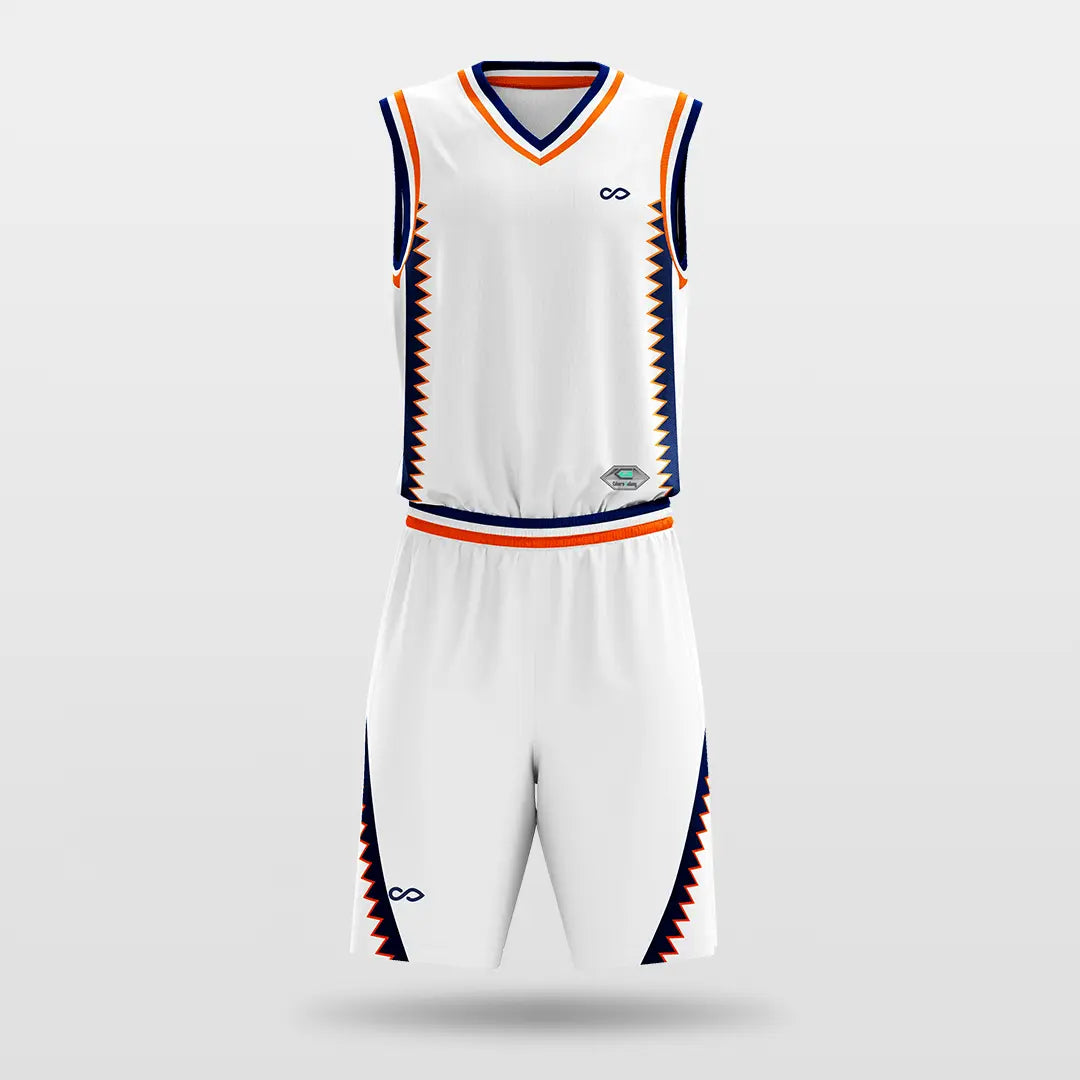 Cikers Sports Basketball Jersey Tiger teeth - Customized Sublimated Basketball Set