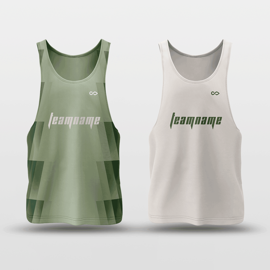 Cikers Sports Basketball Jersey White&Green / S Customized Reversible Quick Dry Basketball Jersey