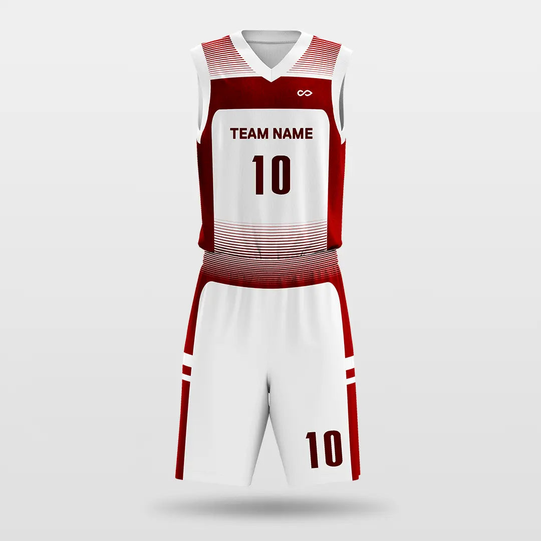 Cikers Sports Basketball Jersey white / S CLASSIC10 - Customized Sublimated Basketball Set