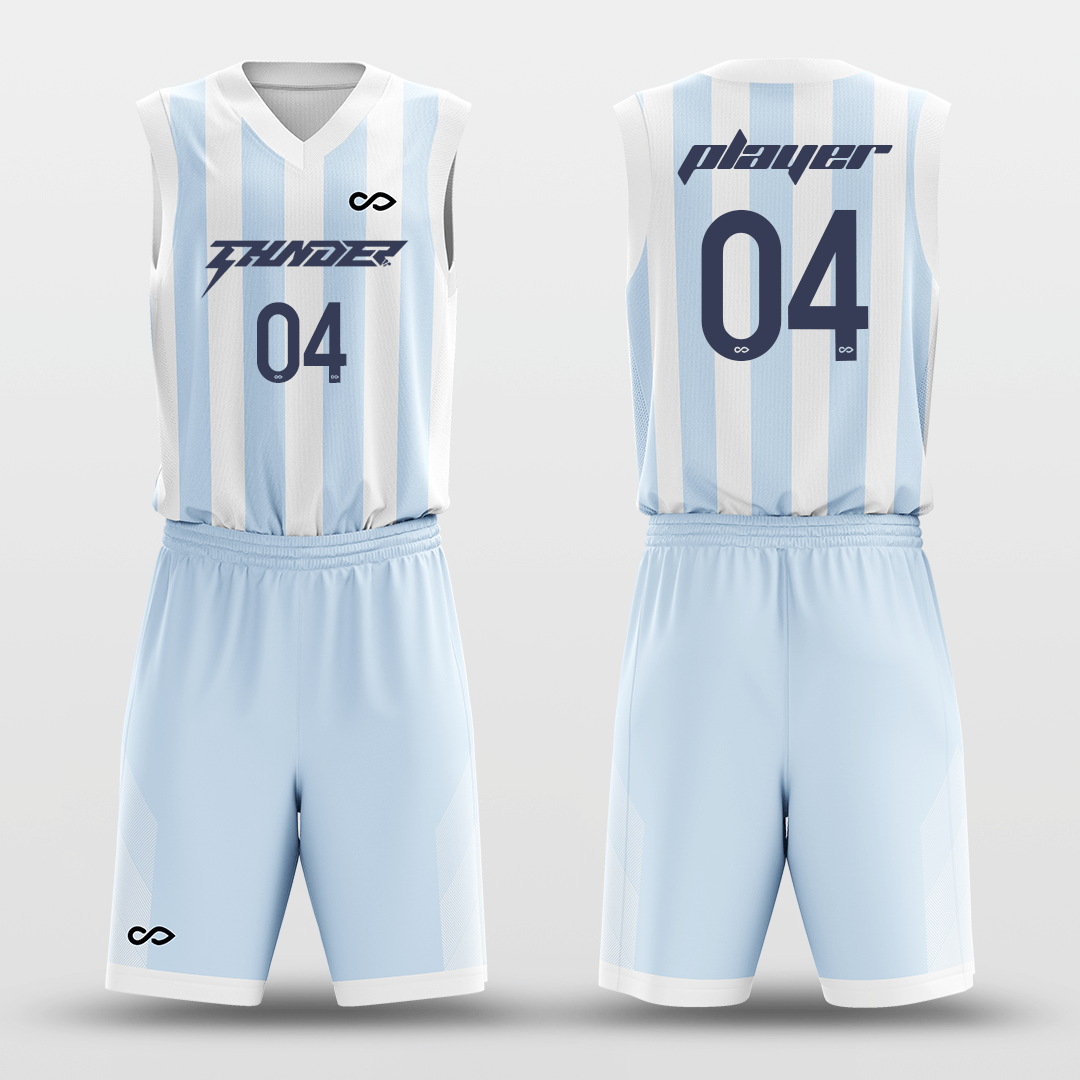 Cikers Sports Basketball Uniforms Argentina - Custom Sublimated Basketball Uniform Set