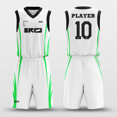Cikers Sports Basketball Uniforms Bamboo - Custom Sublimated Basketball Uniform Set