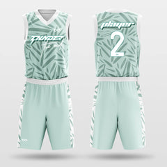 Cikers Sports Basketball Uniforms Bamboo - Customized Kid's Sublimated Basketball Jersey Set
