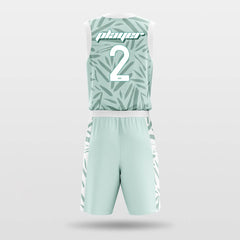 Cikers Sports Basketball Uniforms Bamboo - Customized Kid's Sublimated Basketball Jersey Set