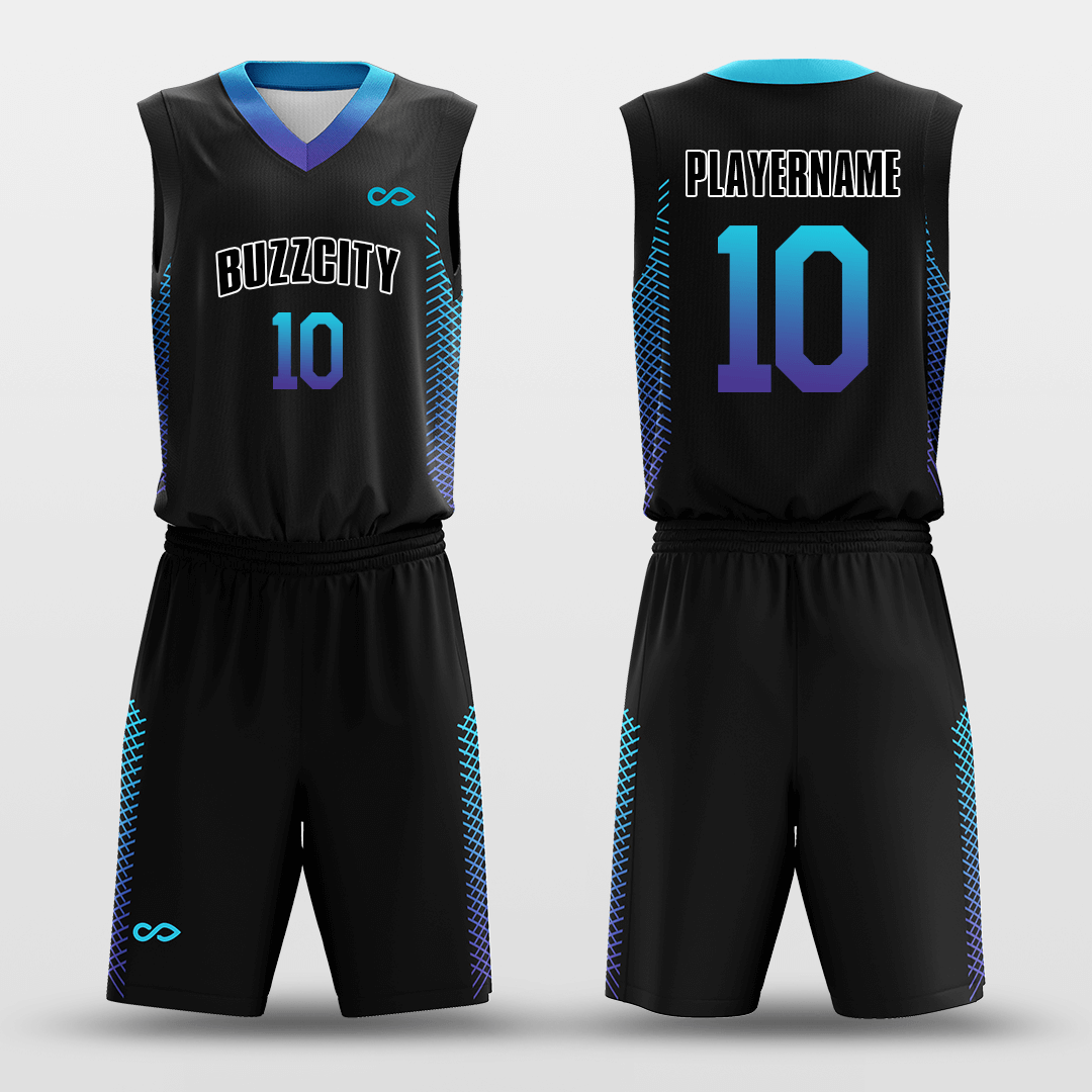 Cikers Sports Basketball Uniforms Braid - Custom Sublimated Basketball Uniform Set