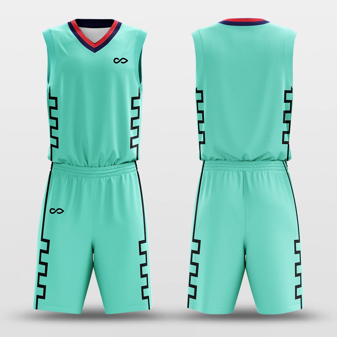 Cikers Sports Basketball Uniforms Citywall - Custom Sublimated Basketball Uniform Set