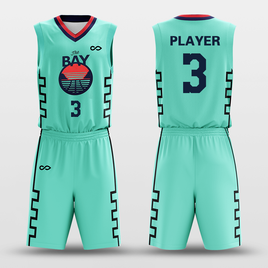 Cikers Sports Basketball Uniforms Citywall - Custom Sublimated Basketball Uniform Set