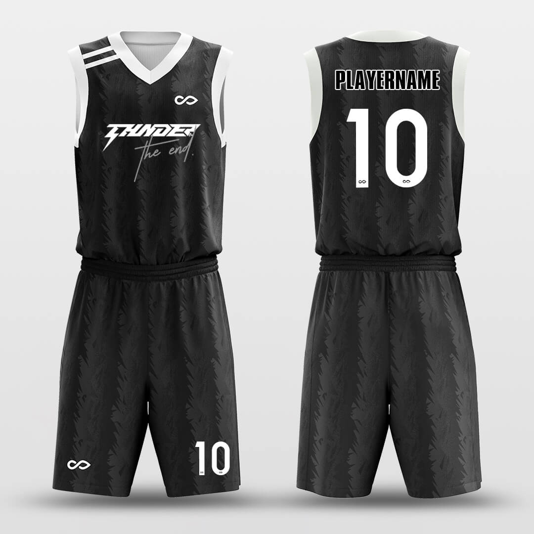 Cikers Sports Basketball Uniforms Feather - Custom Sublimated Basketball Uniform Set
