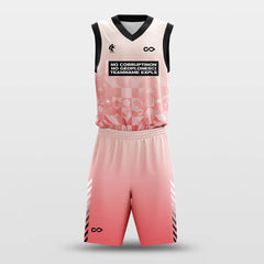 Cikers Sports Basketball Uniforms Pink / S Seaofstars - Custom Sublimated Basketball Uniform Set Cool Graphic