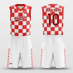 Cikers Sports Basketball Uniforms Square - Custom Sublimated Basketball Uniform Set