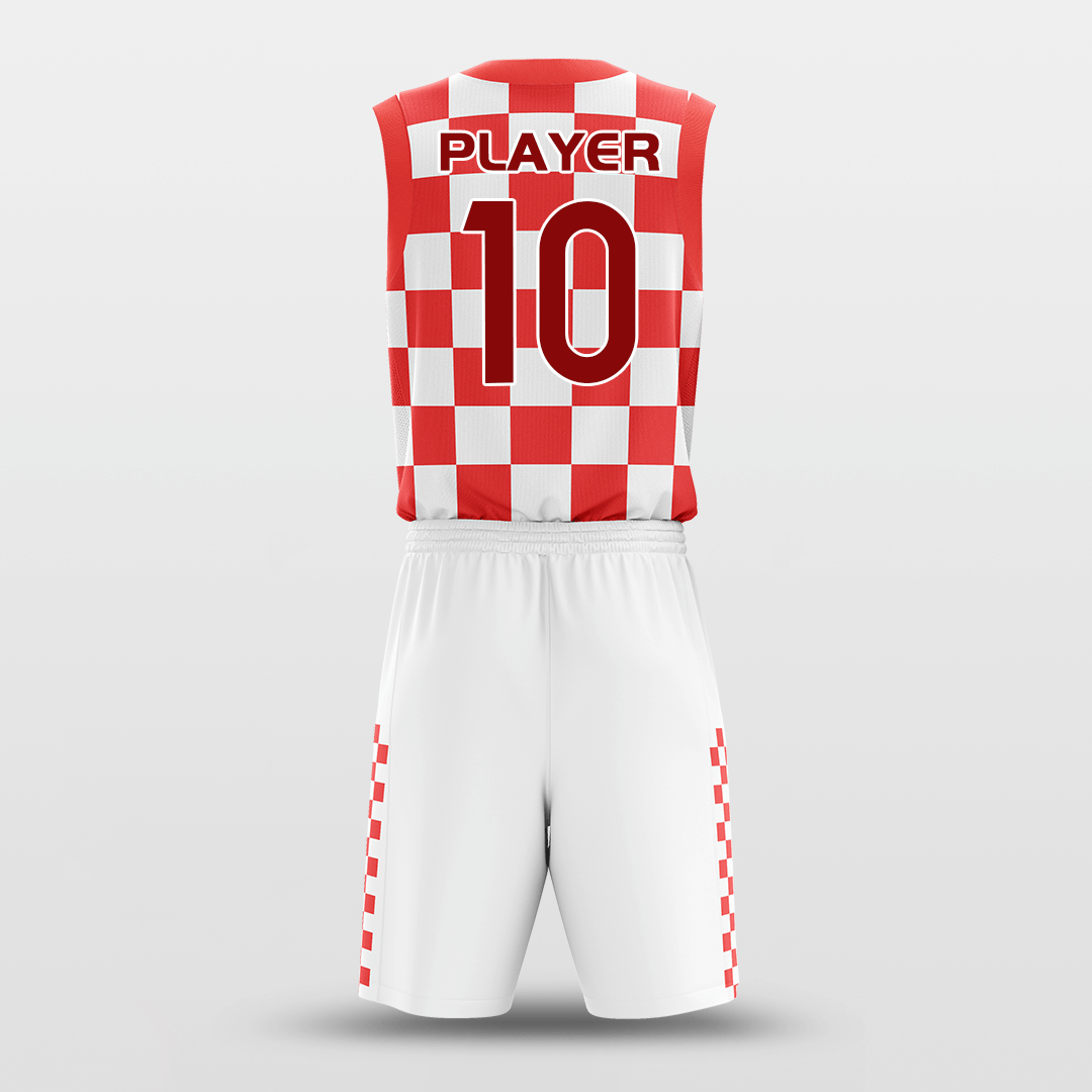 Cikers Sports Basketball Uniforms Square - Custom Sublimated Basketball Uniform Set