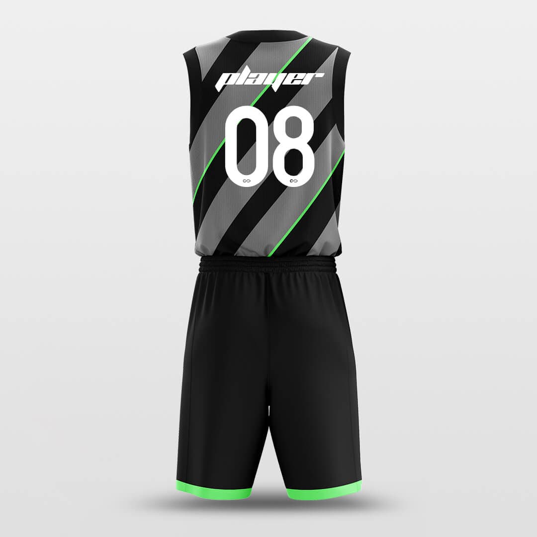 Cikers Sports Basketball Uniforms Track - Custom Sublimated Basketball Uniform Set
