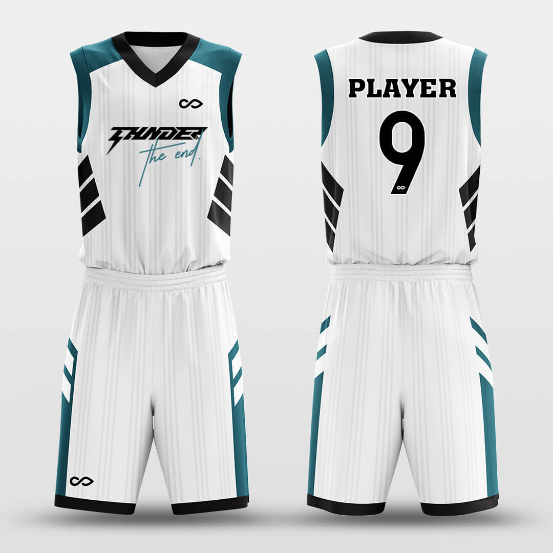 Cikers Sports Basketball Uniforms Tyre - Custom Sublimated Basketball Uniform Set
