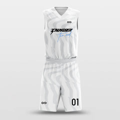 Cikers Sports Basketball Uniforms White / S White Horse - Custom Sublimated Basketball Uniform Set