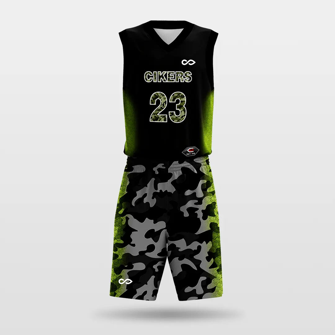 Cikers Sports black / S Chameleon - Customized Sublimated Basketball Set