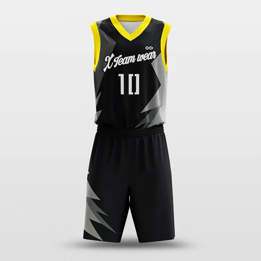 Cikers Sports BLACK / S CLASSIC2 - Customized Sublimated Basketball Set